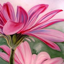 Схема вышивки «Цветы»