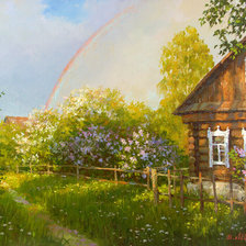 Схема вышивки «Картина Виктории Левиной»