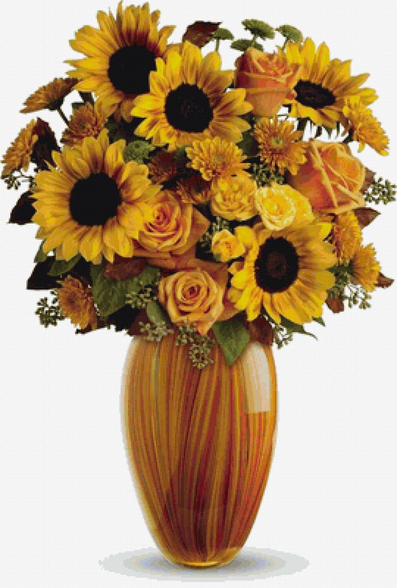 №2081660 - ваза, букет, цветы - предпросмотр