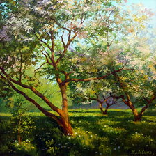 Схема вышивки «Картина Виктории Левиной»