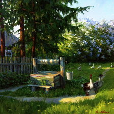 Схема вышивки «Картина Виктории Левиной»