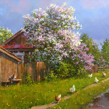 Схема вышивки «Картина Виктории Левиной»