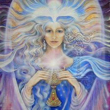 Схема вышивки «Карна - безутешная утешительница. Богиня рождения, перерождения,»