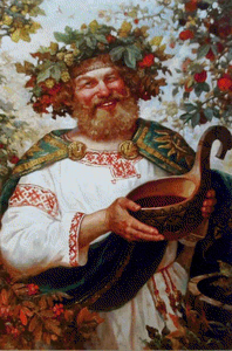 Квасура - бог веселья, радости и хмельной мудрости. - мифы, мифические существа, боги, легенды, славянский бестиарий - предпросмотр