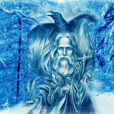 Схема вышивки «Морок - бог лжи, обмана, заблуждений и болезни.»