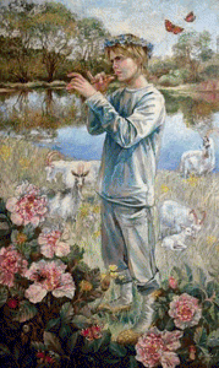 Лель - бог любовной страсти. - легенды, славянский бестиарий, боги, мифы, мифические существа - предпросмотр