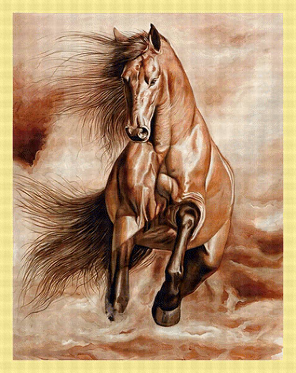 Серия "Кони" - кони, животные - предпросмотр