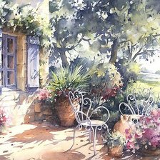 Схема вышивки «Солнечный день»