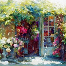 Схема вышивки «Салон»