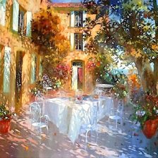 Схема вышивки «Лоран Парселье Терасса»