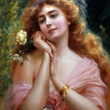 Схема вышивки «dama»