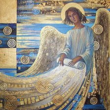 Схема вышивки «Ангел»