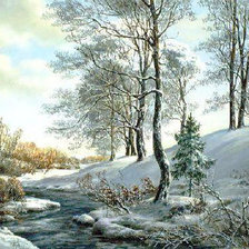 Схема вышивки «Весенний день»