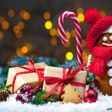 Схема вышивки «Зимние праздники»