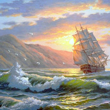 Схема вышивки «Худ. Ильин Максим Алексеевич (Рязань)»