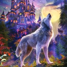 Схема вышивки «ЗАМЪКА НА ВЪЛЦИТЕ»