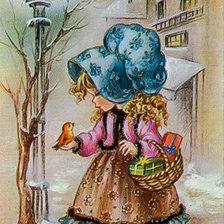 Схема вышивки «My Childhood Days.»