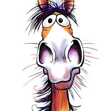 Схема вышивки «Конь»