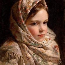 Схема вышивки «dame»