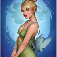 Схема вышивки «Tinkerbell»