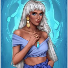 Схема вышивки «Kida»