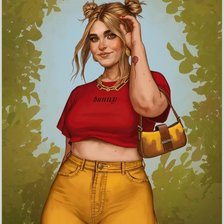 Схема вышивки «Winnie»