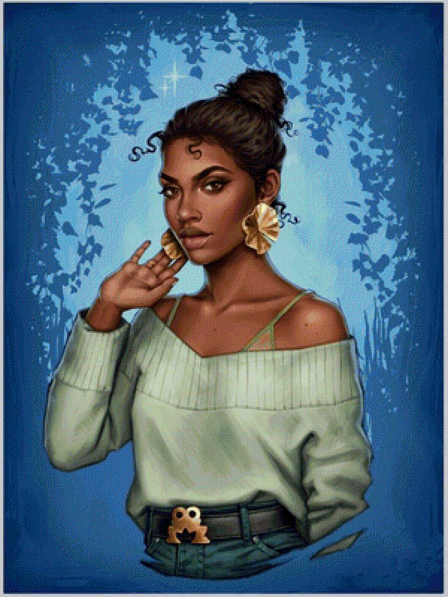 Tiana - современные принцессы - предпросмотр