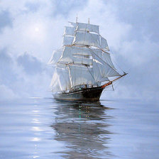 Схема вышивки «Худ. Джеймс Бреретон»