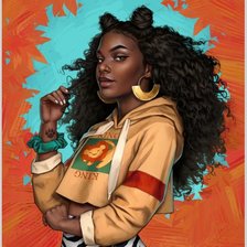 Схема вышивки «Nala»