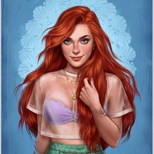 Схема вышивки «Ariel»