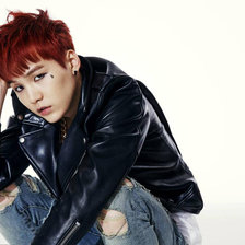 Схема вышивки «BTS.Suga»