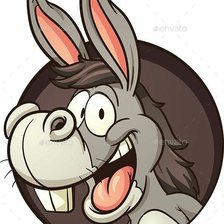 Схема вышивки «Ослик»