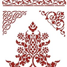 Схема вышивки «Уголок»