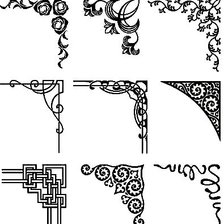 Схема вышивки «Уголок 5»