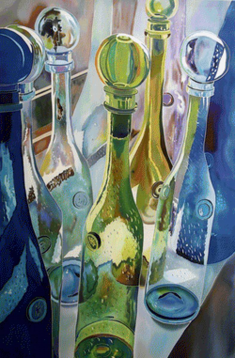 Цветное стекло - картины наташи фуко, стекло, натюрморт - предпросмотр