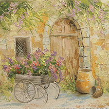 Схема вышивки «Прованс»