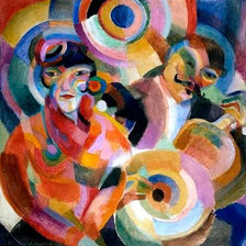 Схема вышивки «Танец фламенко (гамма, 60)»