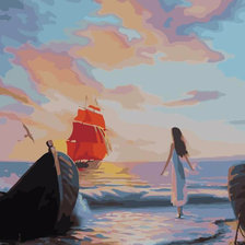 Схема вышивки «Ассоль»