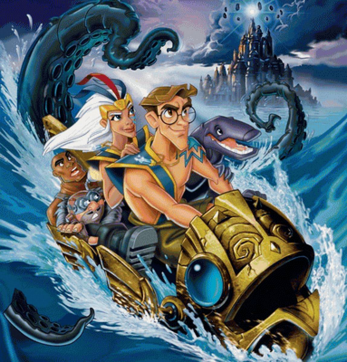 Атлантида - мультфильм, мульт - предпросмотр