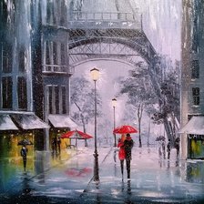 Схема вышивки «Париж»