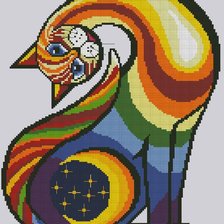 Схема вышивки «вестница добрых снов»