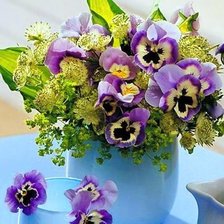 Схема вышивки «букет»