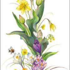 Схема вышивки «букет»