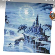 Схема вышивки «Ночь»