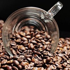 Схема вышивки «Кофе»