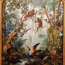 Схема вышивки «Флорентийская мозаика»