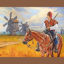 Схема вышивки «Казак»