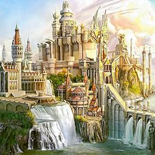 Схема вышивки «замок»