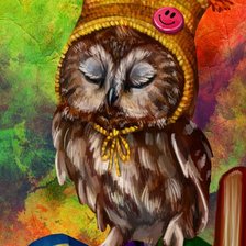 Схема вышивки «хранитель знаний»