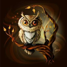 Схема вышивки «ночной страж»